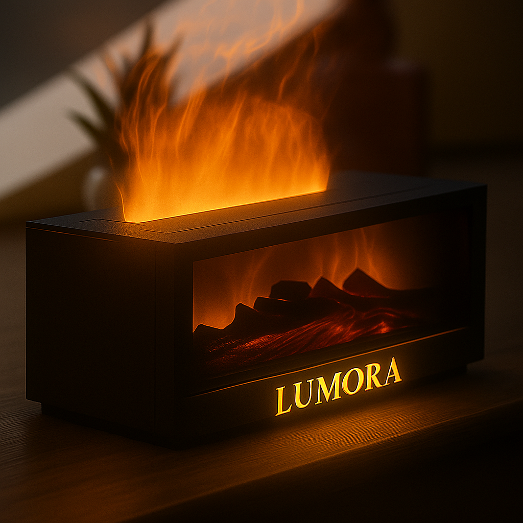 Lumora Flame Fireplace Diffuser – For a Cozy & Relaxing Home