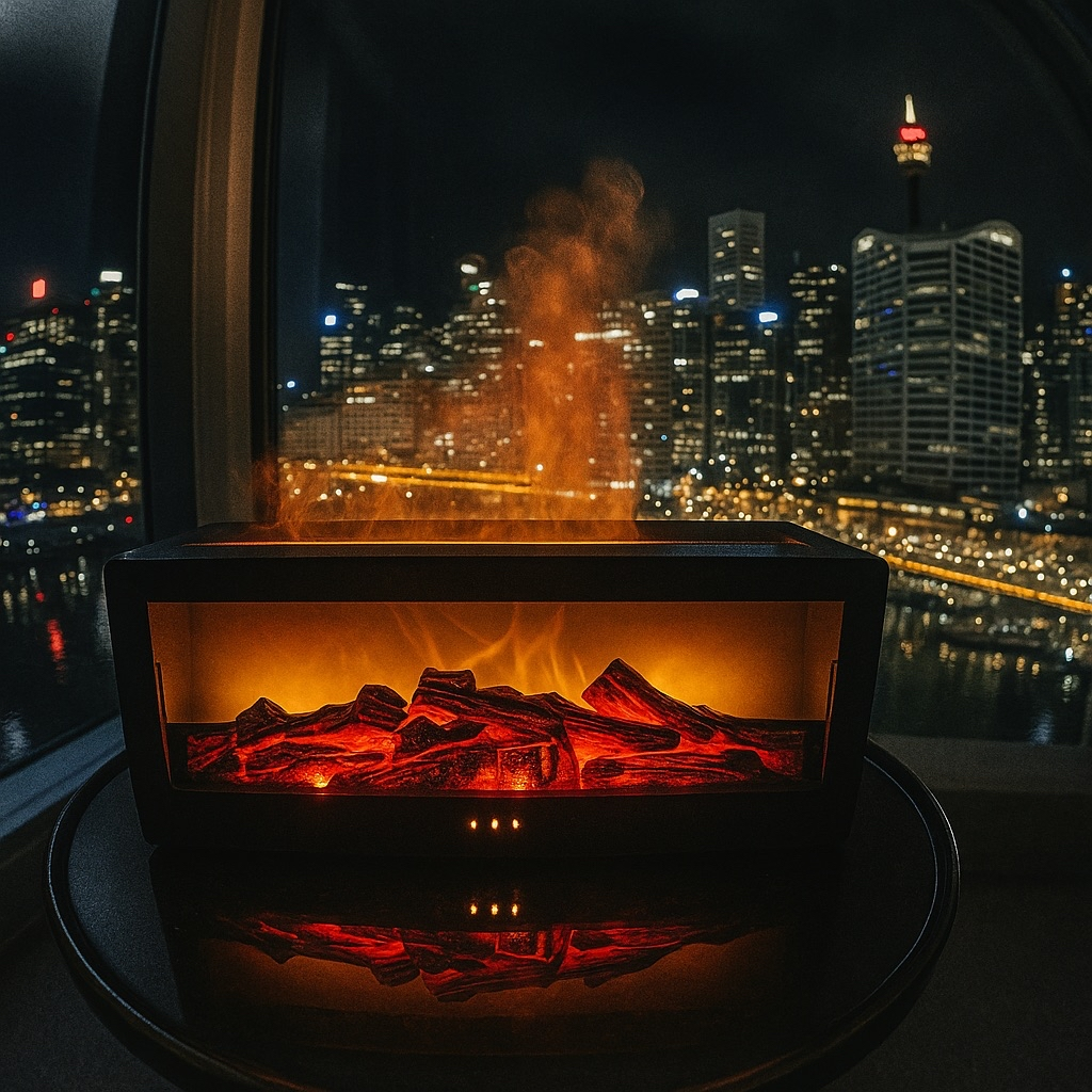 Lumora Flame Diffuser – Cozy & Relaxing